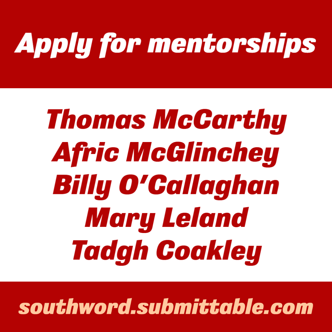 Apply for Mentorships in poetry, fiction and creative non-fiction
