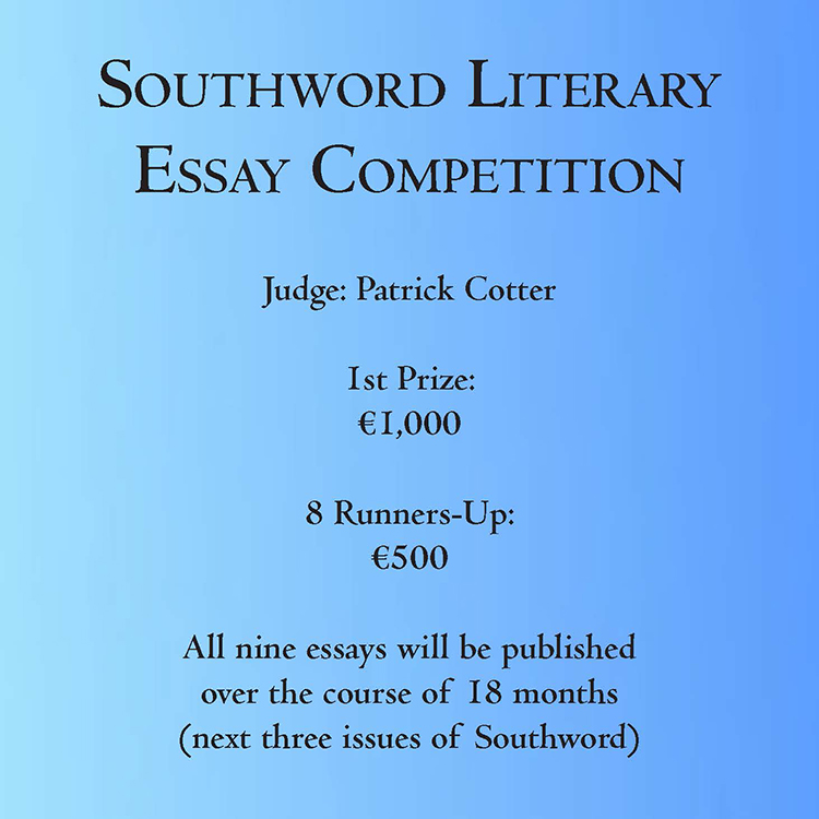 Southword Literary Essay Competition
