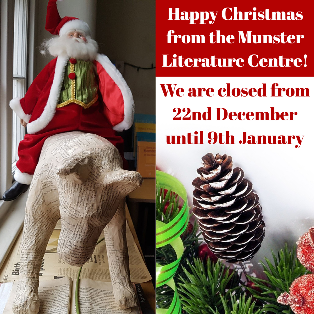 Bookshop closed 21 December – 9 January