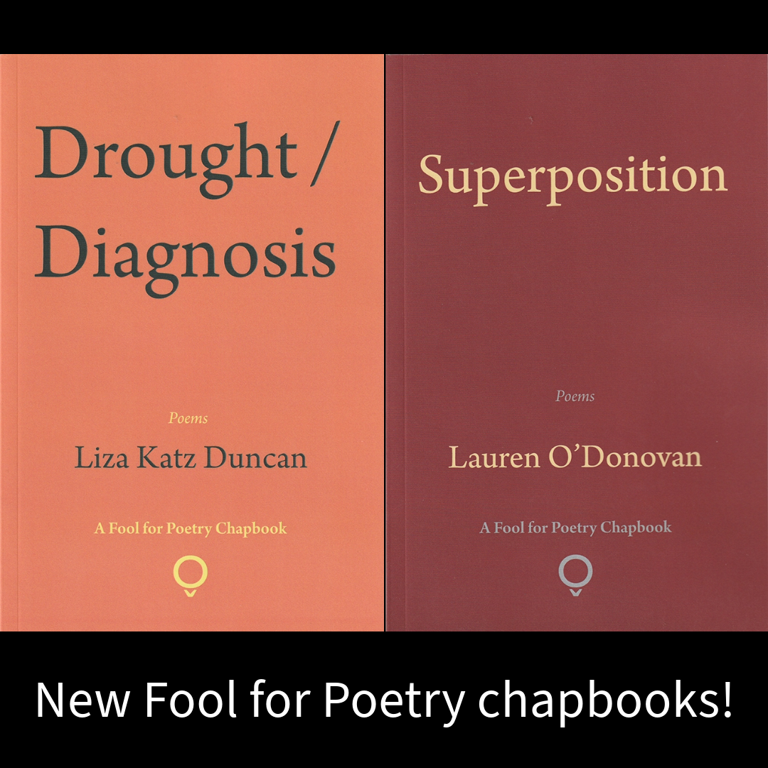 2025 Fool for Poetry chapbooks in our bookshop