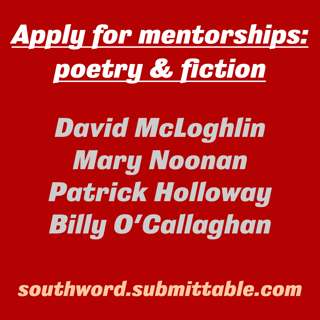 Apply for mentorships in poetry and fiction