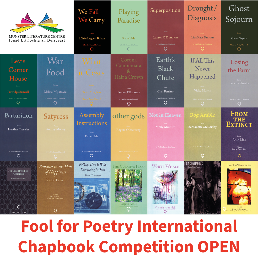 Fool for Poetry Chapbook Competition Open